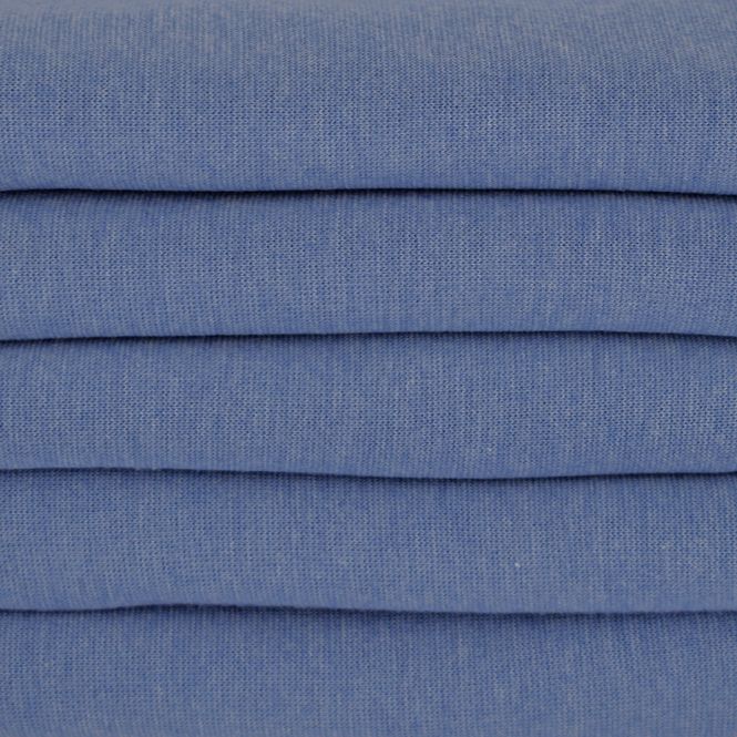 Hovedbilde Lys Denimblå Melert - Ribb