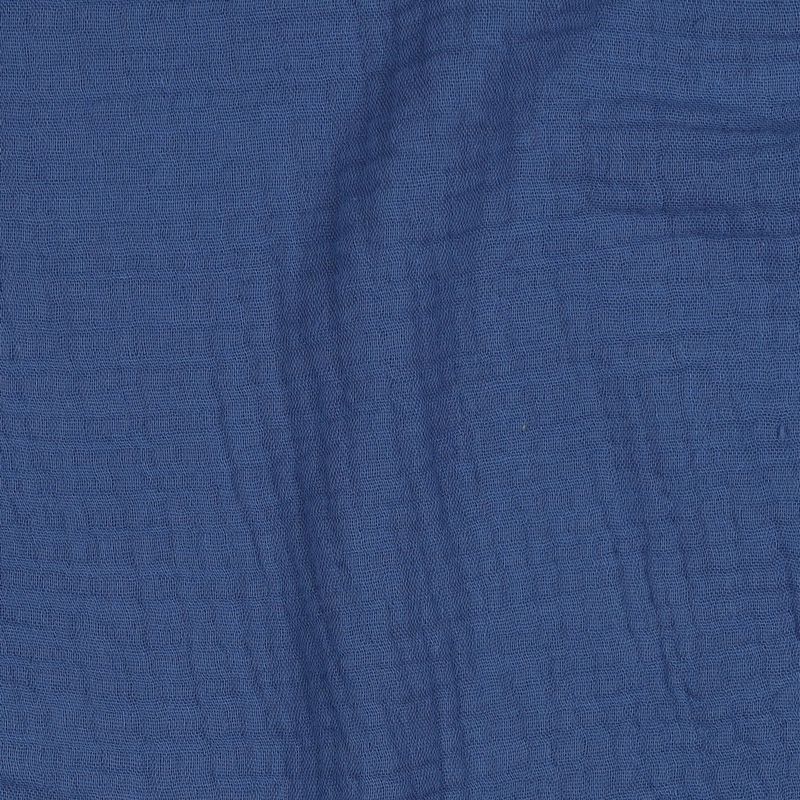 Midnight Blue - Økologisk Musselin