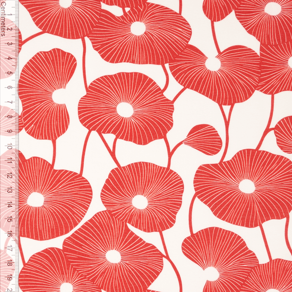 Zen Flora Dusty Red - Jersey