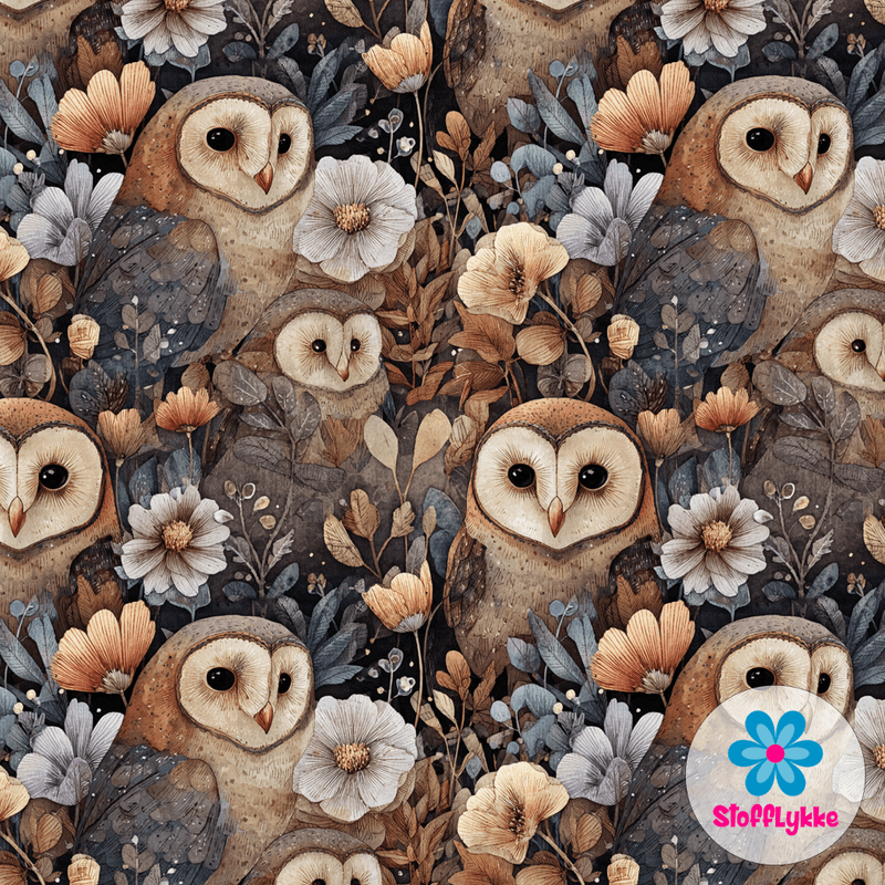 Woodland Owls - Jersey