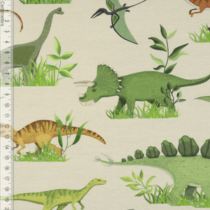 Hovedbilde Dinovenner Beige - &Oslash;kologisk Jersey