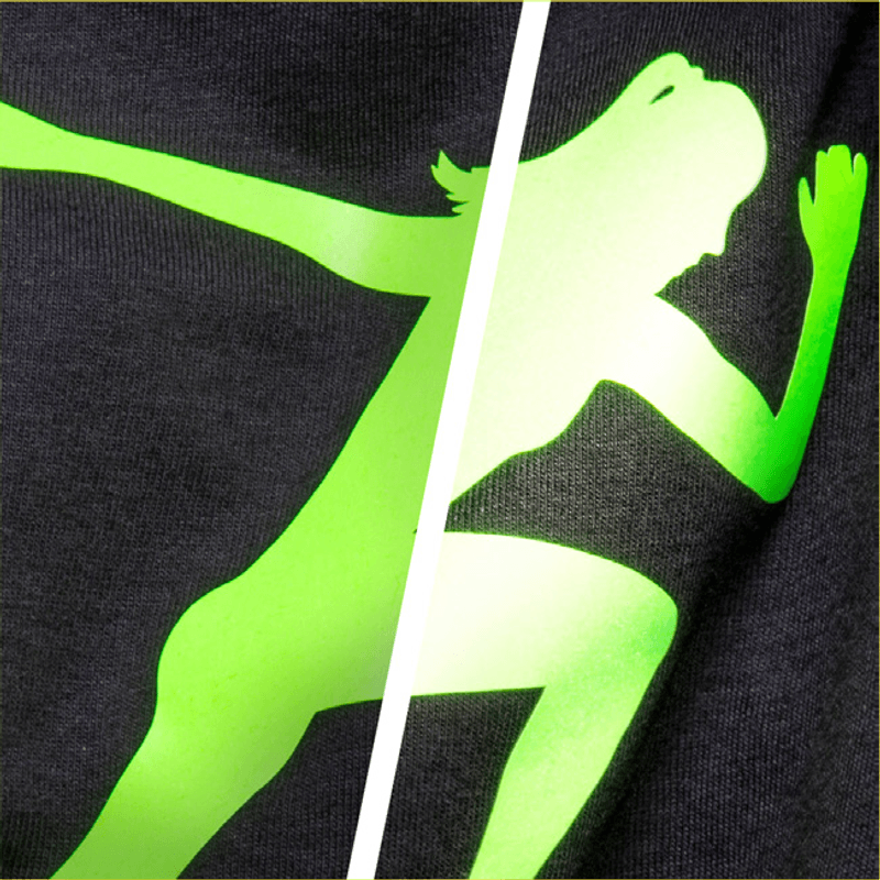 HTV Refleks Neon Grønn 50x30 cm