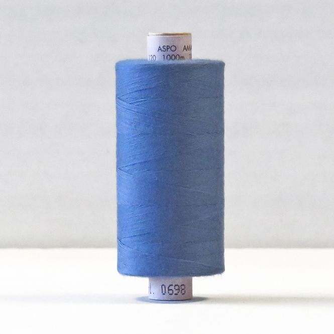 Hovedbilde Lys Denimblå 698 - Aspo sytråd 1000m