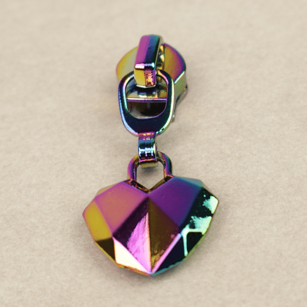 Geometric Heart Regnbue Glider #5