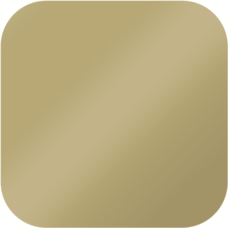 HTV ensfarget Gull 50x30cm