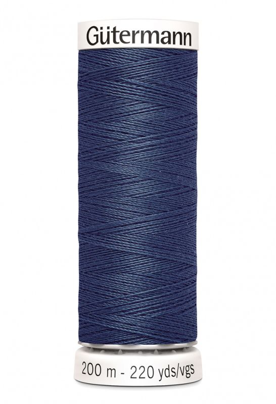 Mørk Denimblå 593 - Polyester Sytråd 200 m