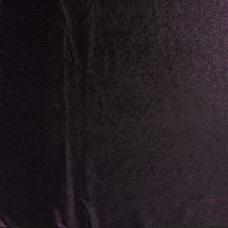 Lilla/Sort - Velour Foil