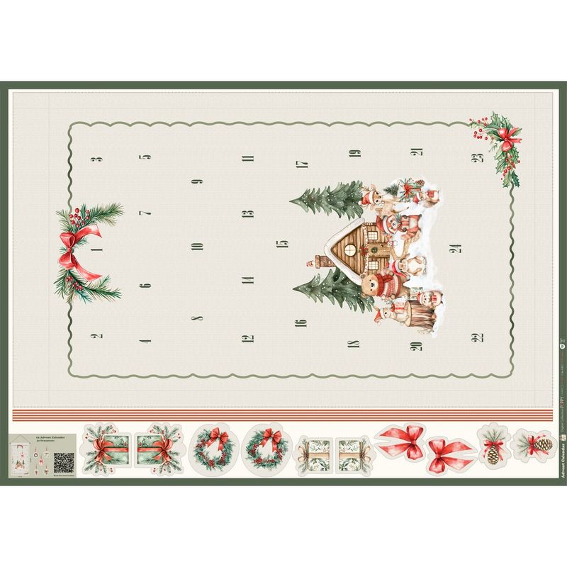 Adventskalender Panel Kanvas