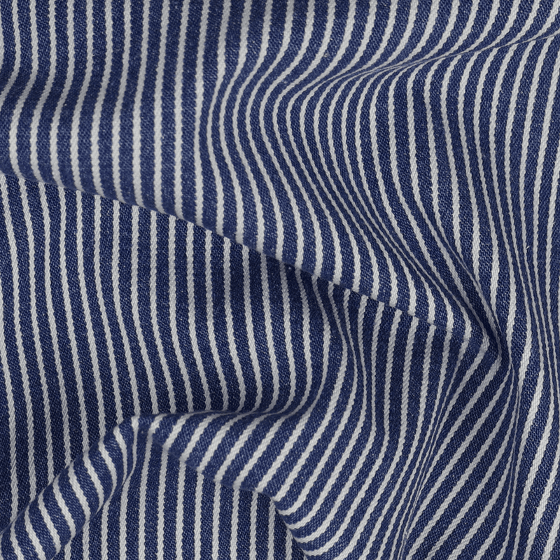 Stripy Mellomblå - Stretchdenim