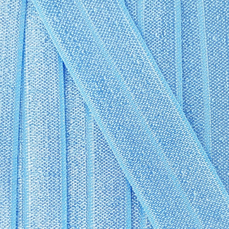 Lys Blå Foldestrikk - 3 meter
