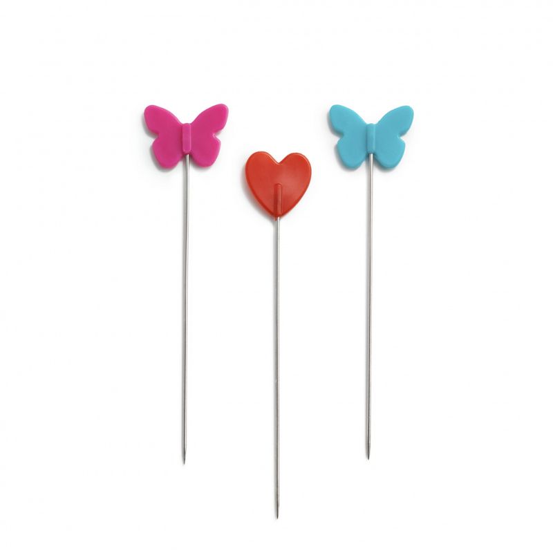 Knappenåler Butterfly Heart - Prym Love