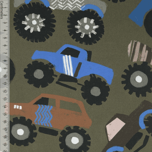 Hovedbilde Big Wheels Khaki - Fast Bomull