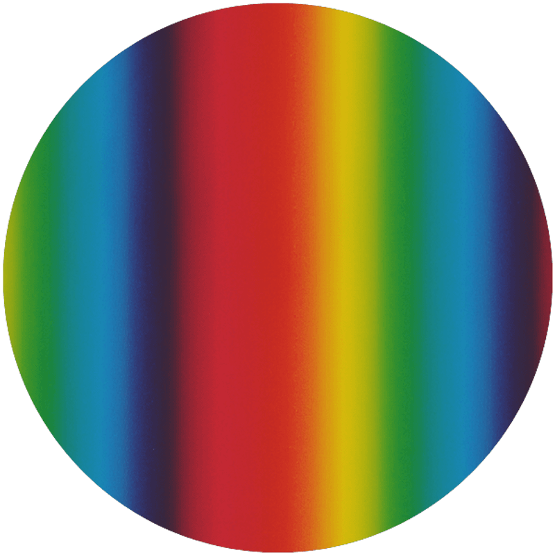 HTV Metallic Deco 30x30 cm Rainbow Lines (Chemica)
