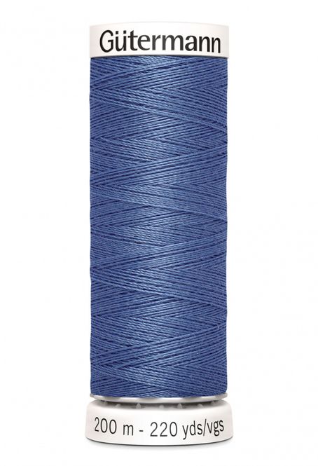 Hovedbilde Klar Denimblå 37 - Polyester Sytråd 200 m