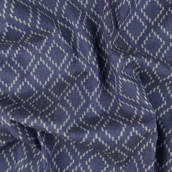 Squares Denim - Chambray