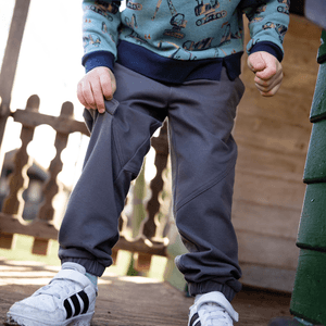 Hovedbilde M&oslash;rk Petrol - Jeans Jersey