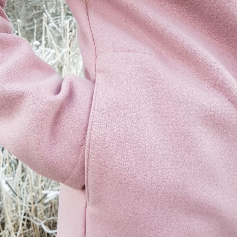 Fuksia - Kåpestoff