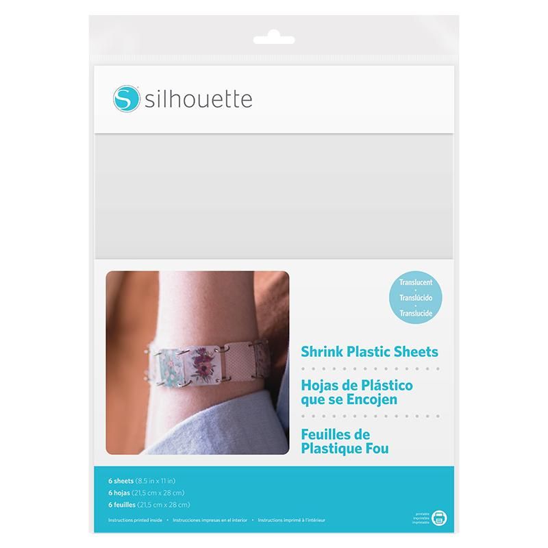 Silhouette Printbar Krympeplast, Blank