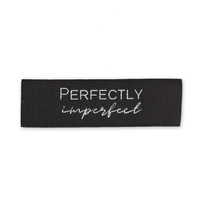 Hovedbilde Perfectly imperfect - Merkelapp 59x15 mm