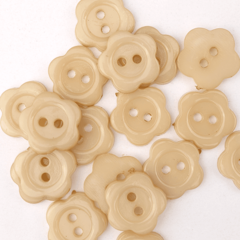 Marabella Nude - 13 mm Plast Knapp