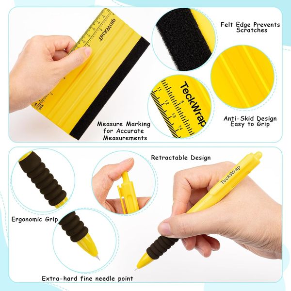 Vinyl Tool-Kit set, TeckWrapCraft