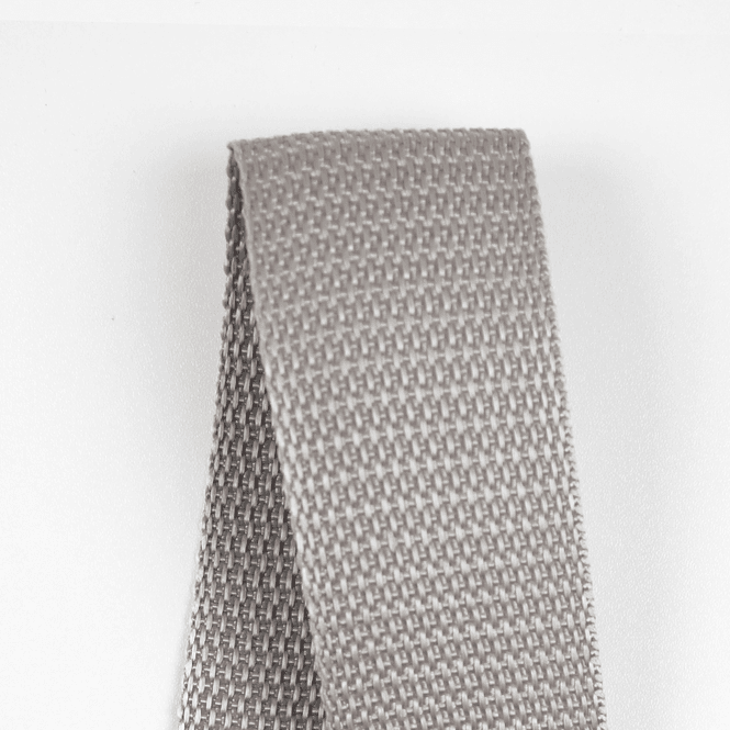 Hovedbilde Lys Grå - Vevd Bånd Polyester 40 mm (561)