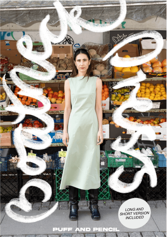 Boatneck Dress - Puff and Pencil