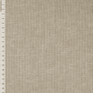 Hovedbilde Pinstripe Lys Oliven - Lin/Bomull