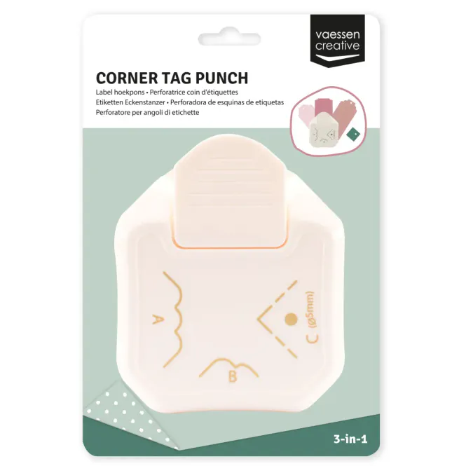 Hovedbilde Hjørnekutter 3-i-1, Corner Tag Punch