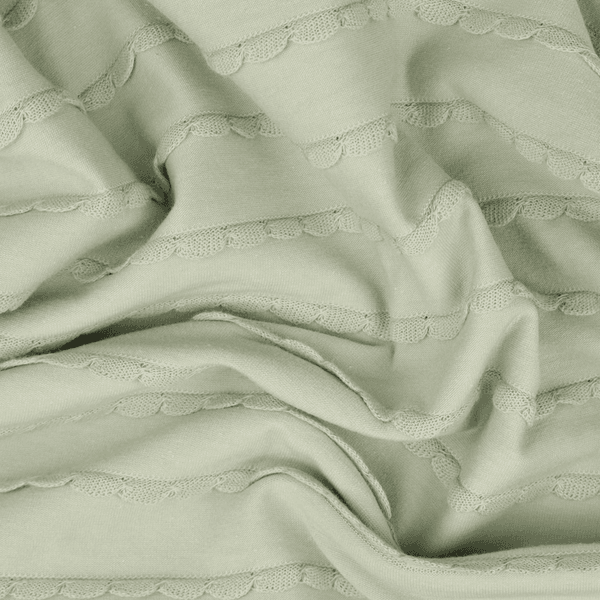 Sage Ruffle - Jersey
