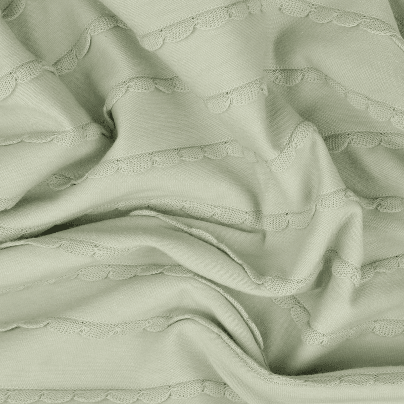 Sage Ruffle - Jersey