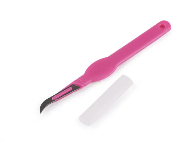 Hovedbilde Ergonomisk Sprettekniv Rosa 