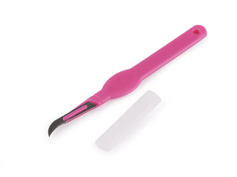 Ergonomisk Sprettekniv Rosa 