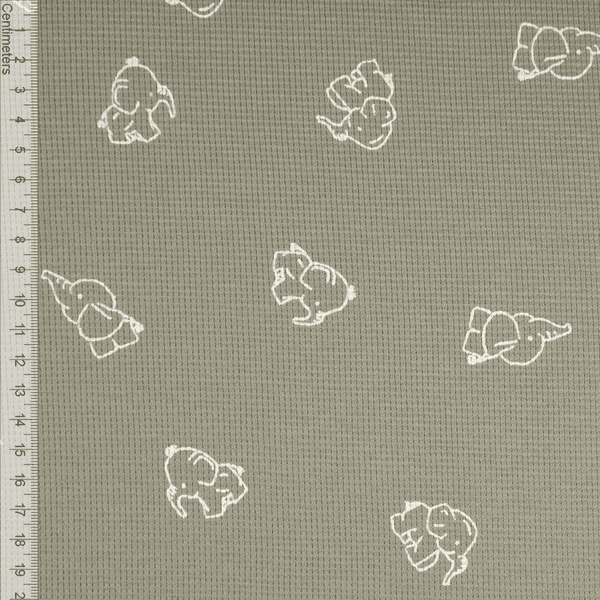 Elephant Sage - Waffle Jersey
