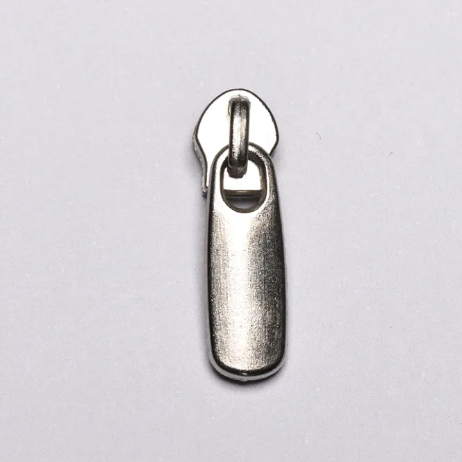 Hovedbilde Sølv Oval Glider 4mm