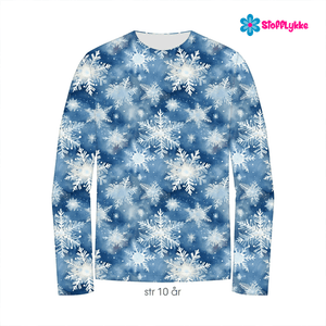 Hovedbilde Snowflake Blue - French Terry