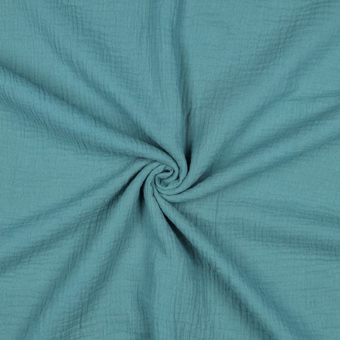 Hovedbilde Blue Shadow - Økologisk Musselin
