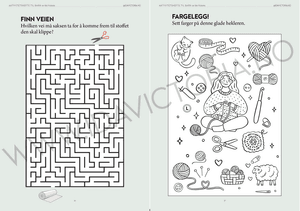 Hovedbilde Aktivitetshefte for barn - Ida Victoria