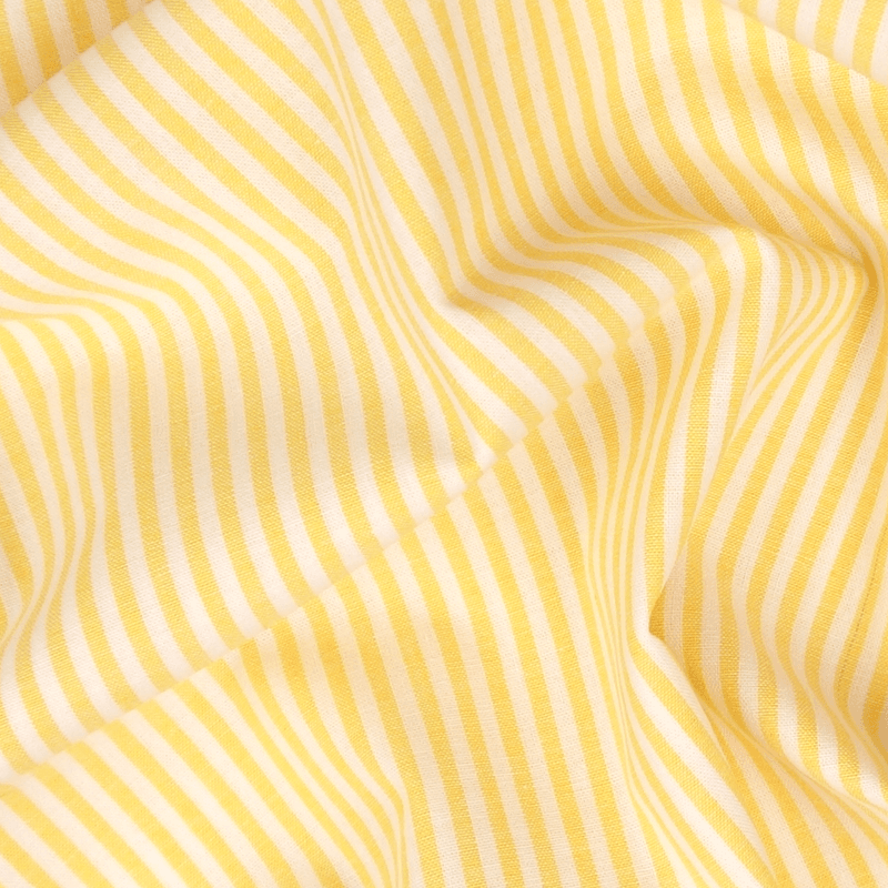 Ministripe Gul - Fast Bomull