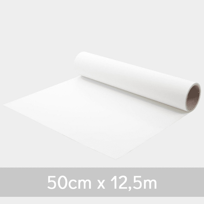 Hovedbilde HTV Hvit Bulk - 50cm x 12,5meter (B-Flex)