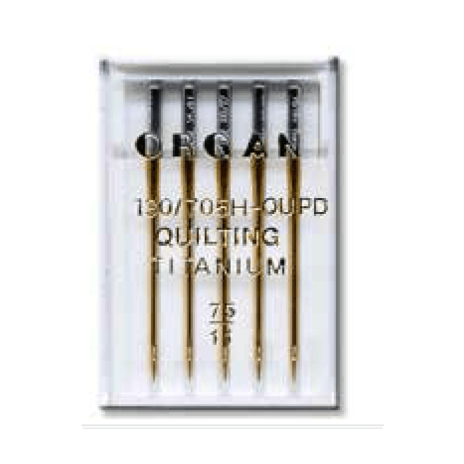 Hovedbilde Organ Symaskinnåler Quilting Titanium 75 5pk