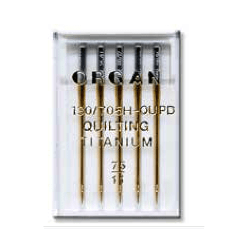 Organ Symaskinnåler Quilting Titanium 75 5pk