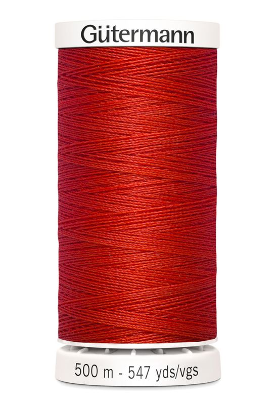 Rustorange 364 - Polyester Sytråd 500 m