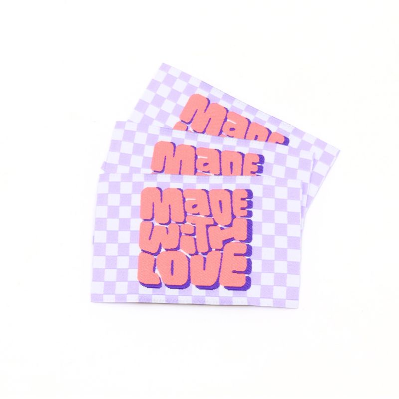 Made With Love - Merkelapp 57x38 mm