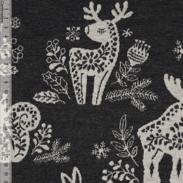 Nordic Mørk Gråmelert - Merinoull