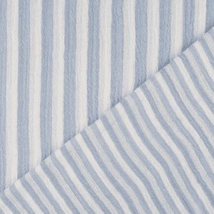 Hovedbilde Stripeduo Bl&aring; - Musselin