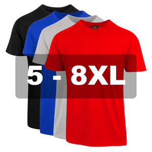 Hovedbilde Classic T-skjorte Rund Hals 5-8XL (Forhåndsbestilling)