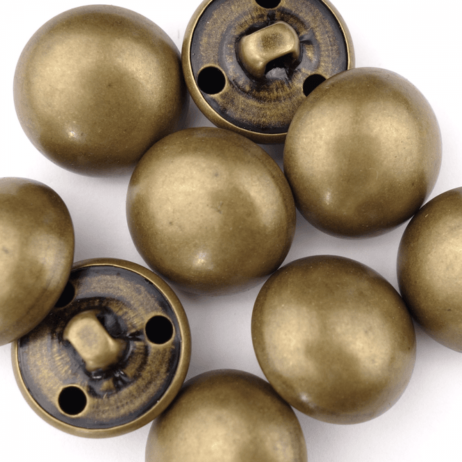 Hovedbilde Riga Antikk Gull - 20 mm Metall Knapp