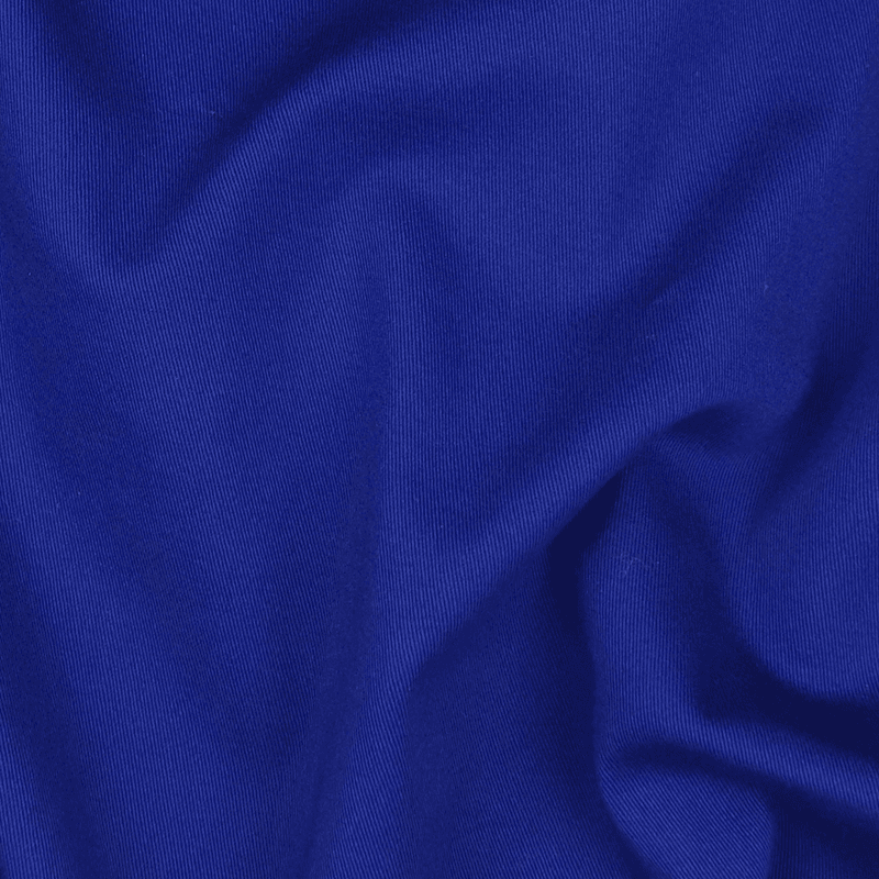 Kongeblå - Twill Stretch