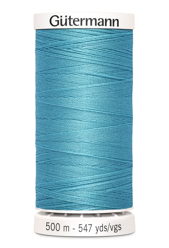 Mørk Aqua 714 - Polyester Sytråd 500 m